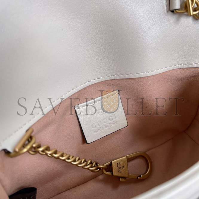 GUCCI MARMONT MATELASSE LEATHER SUPER MINI BAG 476433 (16.5*10*5cm) GUCCI MARMONT MATELASSE LEATHER SUPER MINI BAG 476433 (16.5*10*5cm)